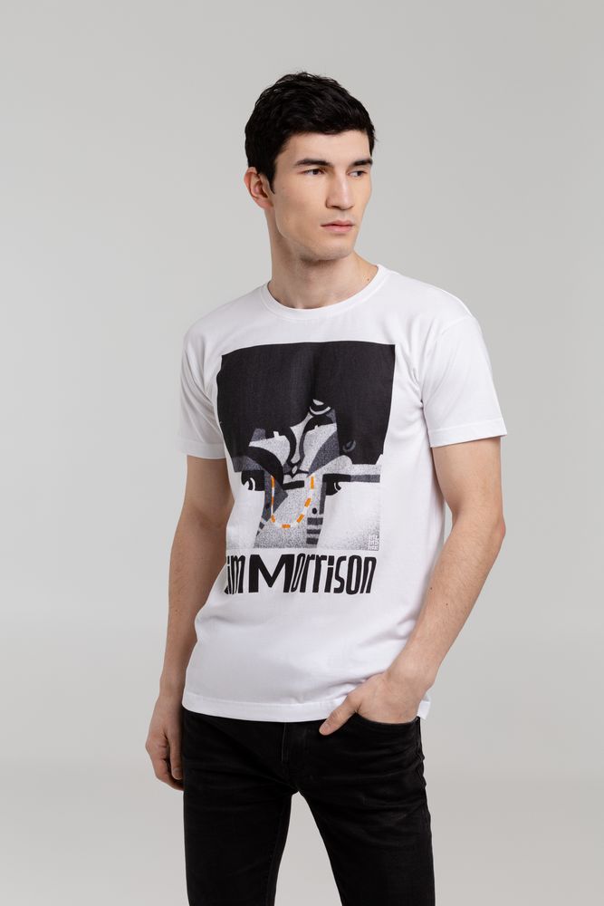 Футболка «Меламед. Jim Morrison» с логотипом Author's | Print Logo