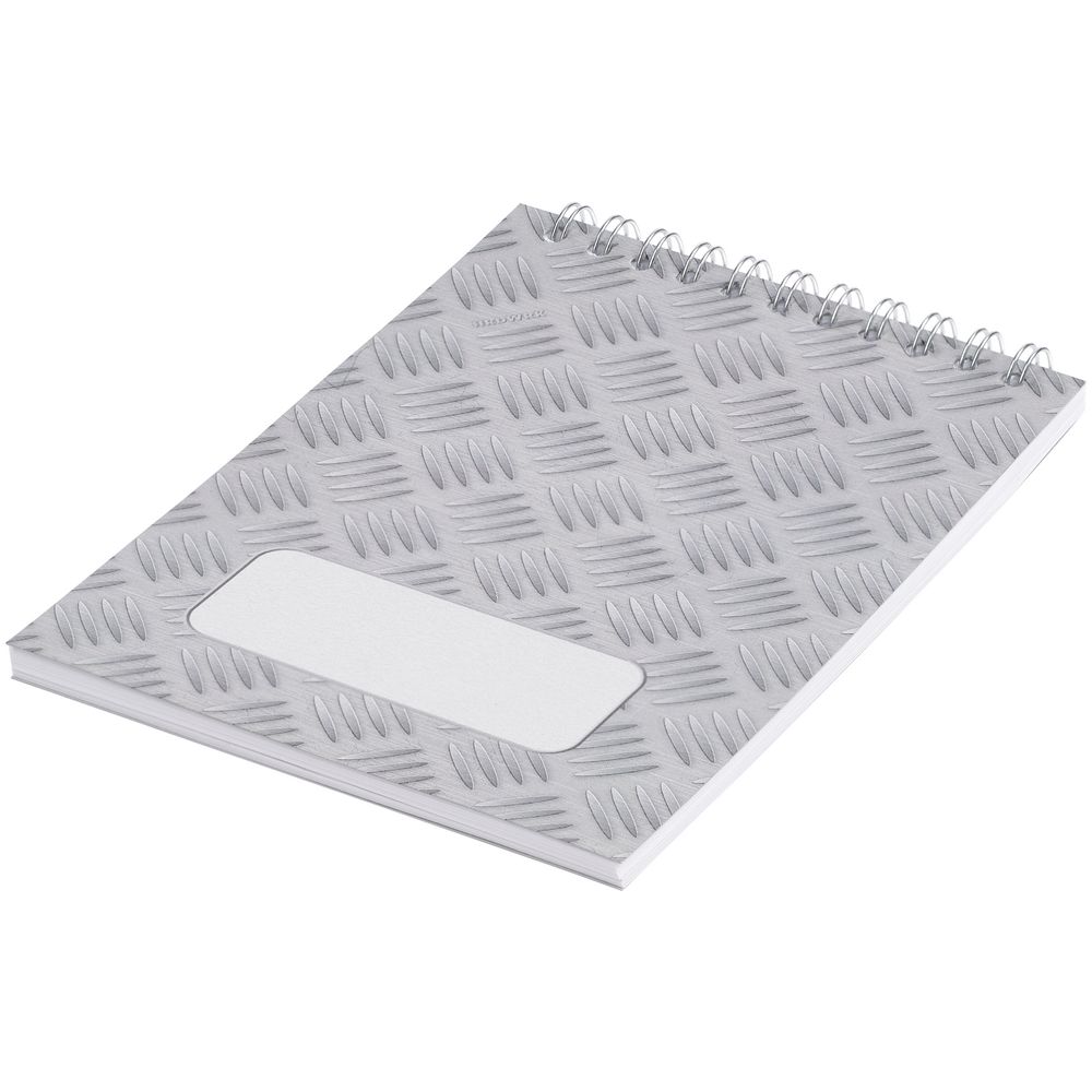 Блокнот Hard Work — пример нанесения логотипа (Hard Work) | Print Logo