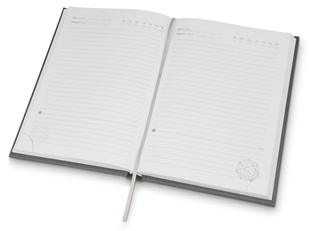 Ежедневник недатированный А5 Probe AR, графит