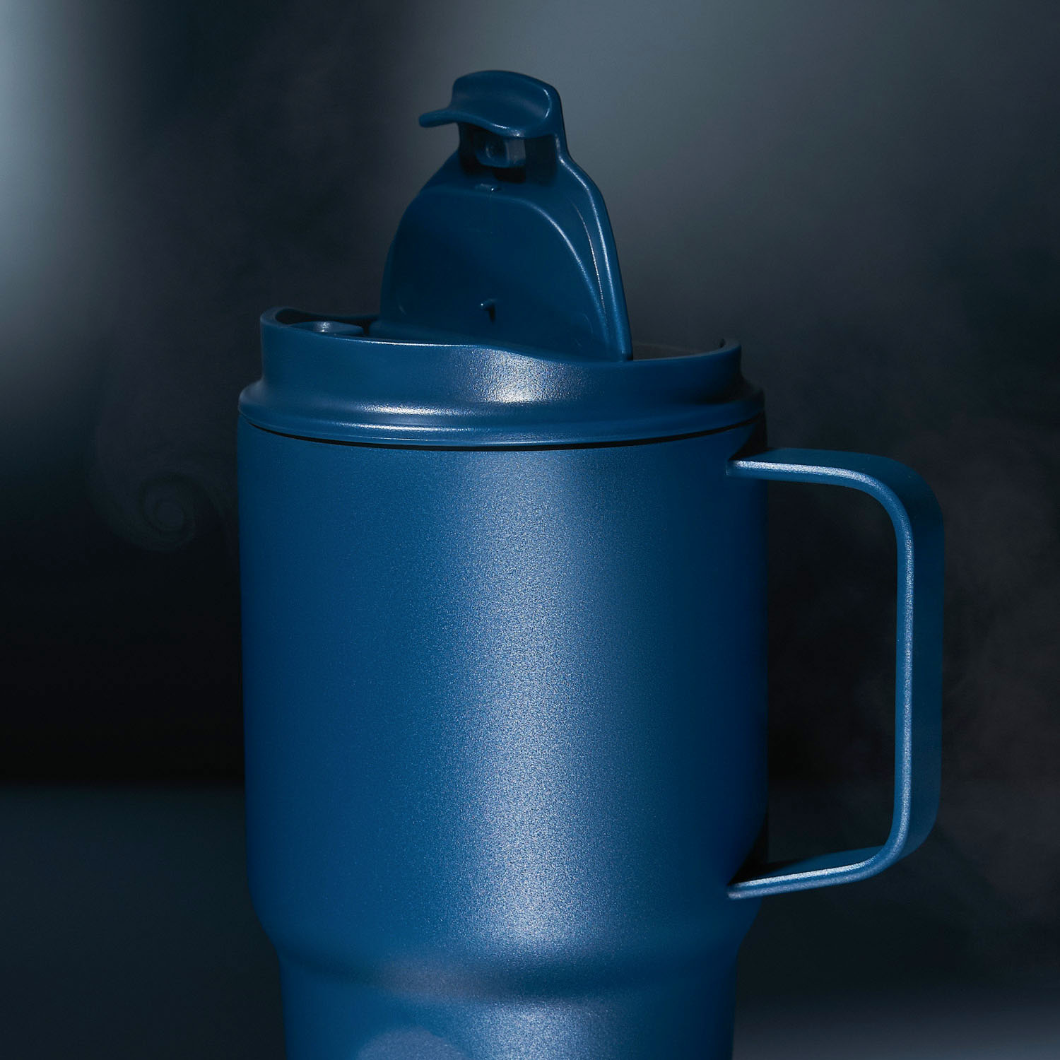 Термокружка вакуумная Авентура (Aventura), синяя