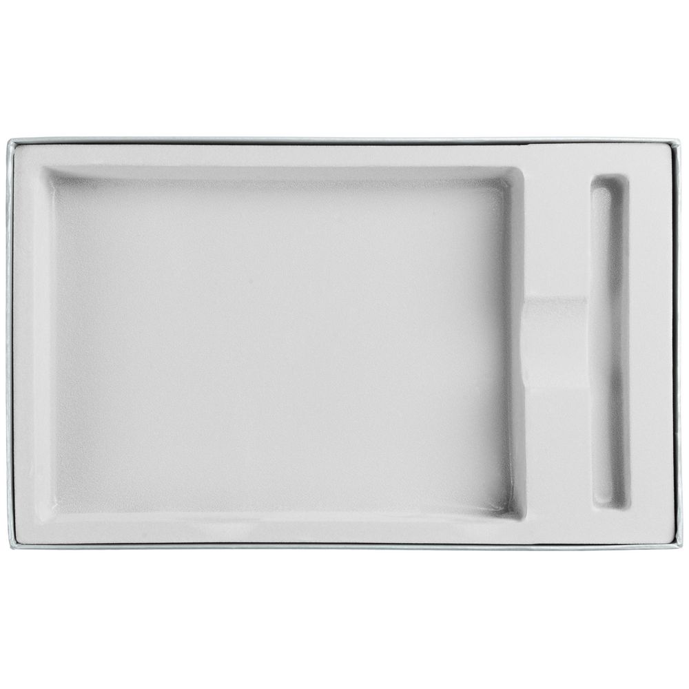 Коробка Horizon с ложементом под ежедневник и ручку — пример нанесения логотипа (сделано в России) | Print Logo