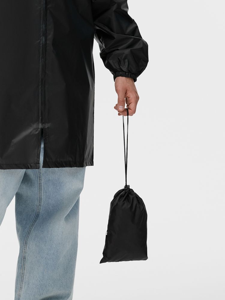 Дождевик Rainman Zip, черный, размер L