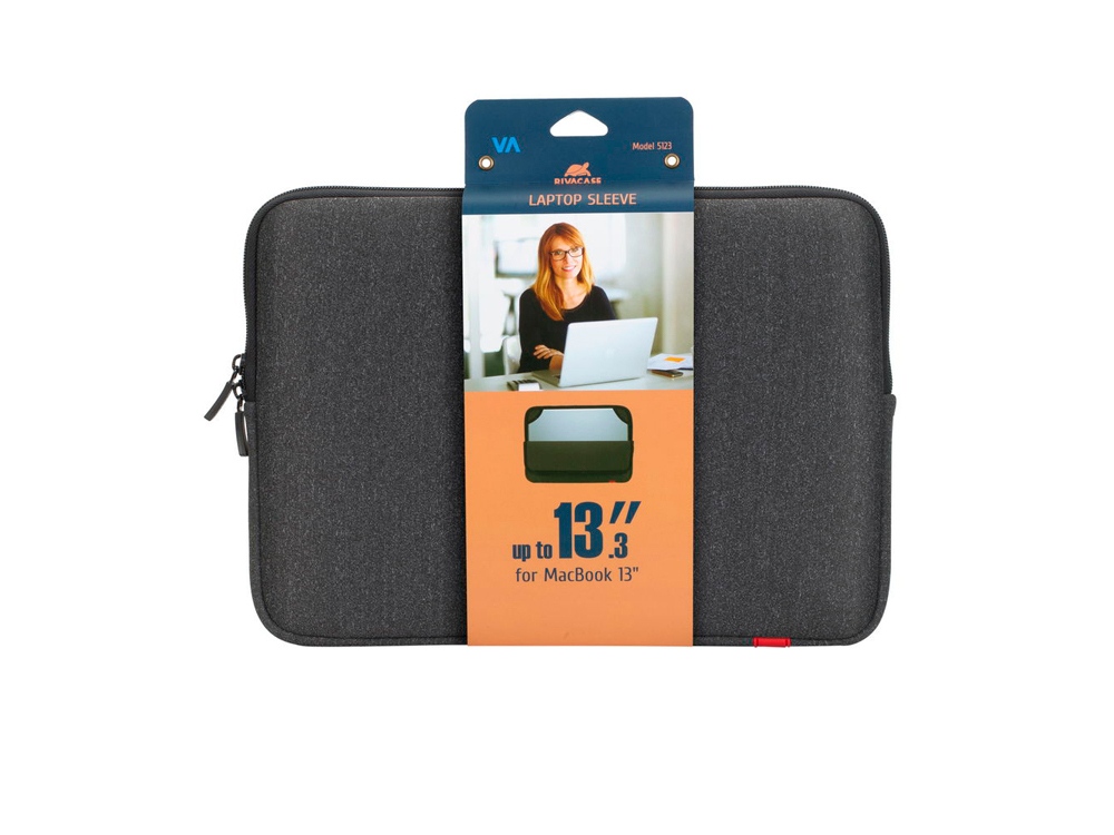 RIVACASE 5123 dark grey чехол для ноутбука 13.3 / 12