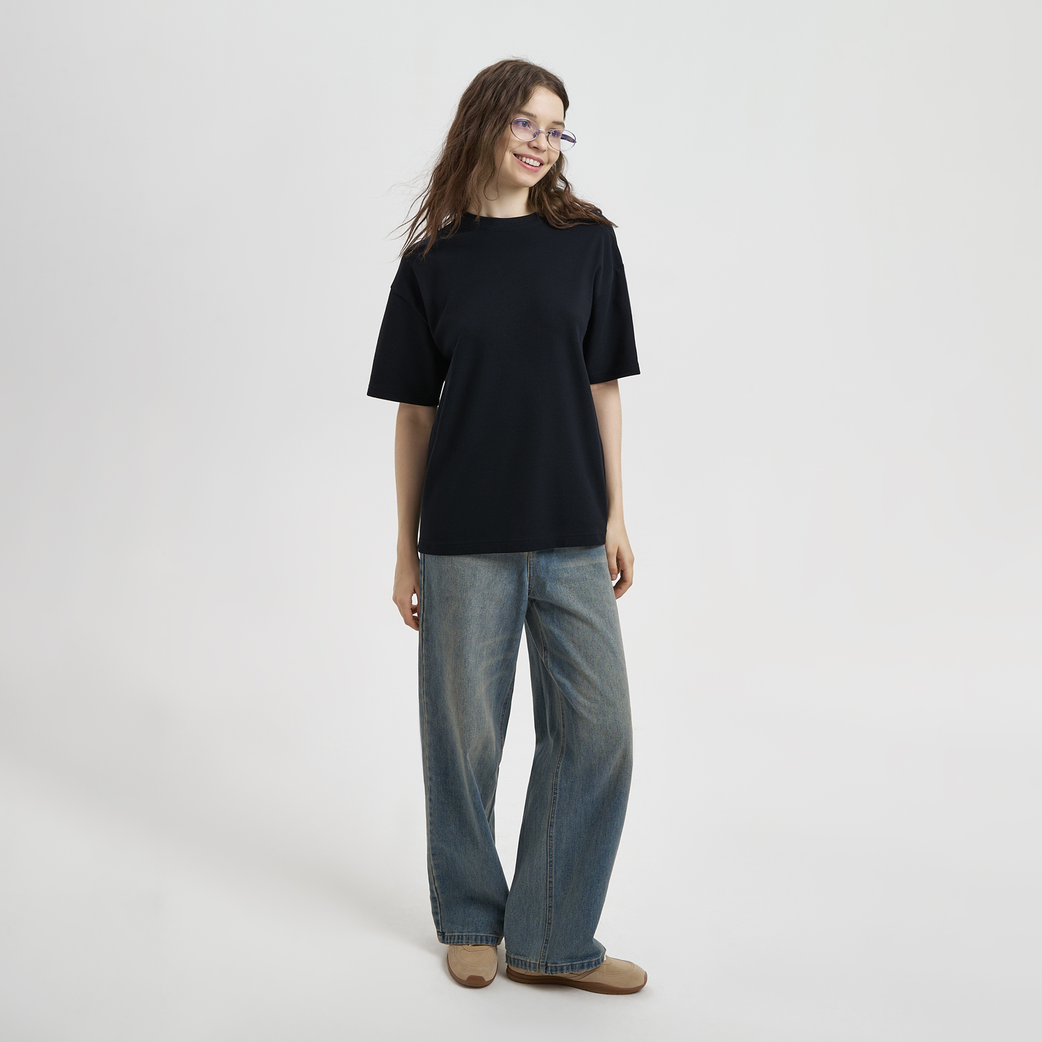 Футболка унисекс премиум Аура (Aura), черный