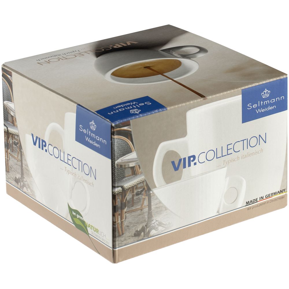 Кофейная пара Meran для капучино фото на сайте Print Logo.