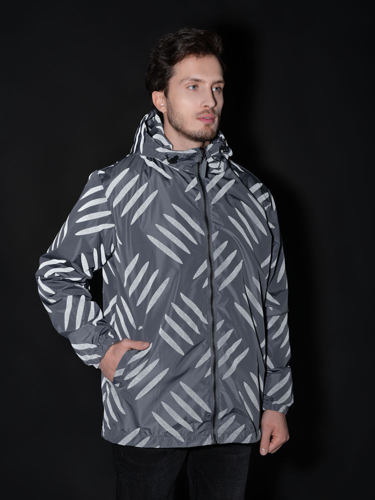 Ветровка светоотражающая Hard Work, размер XXL