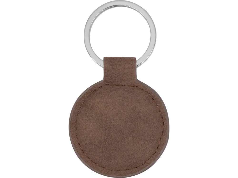 Брелок Alen круглый, темно-коричневый