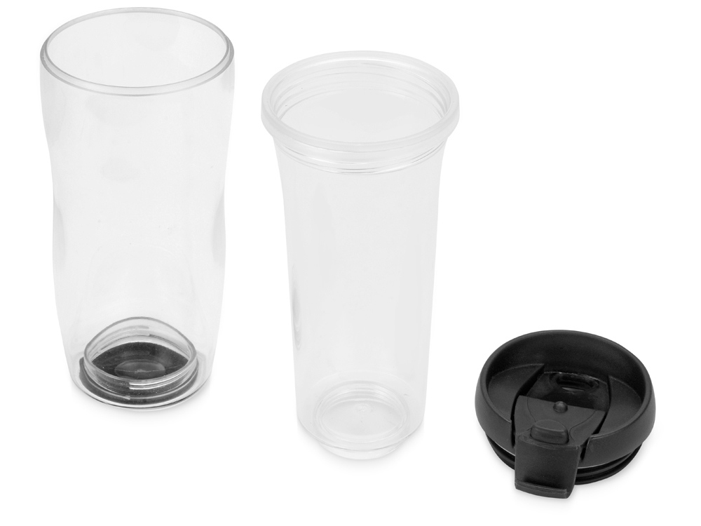 Термокружка Лукас 350мл, черный