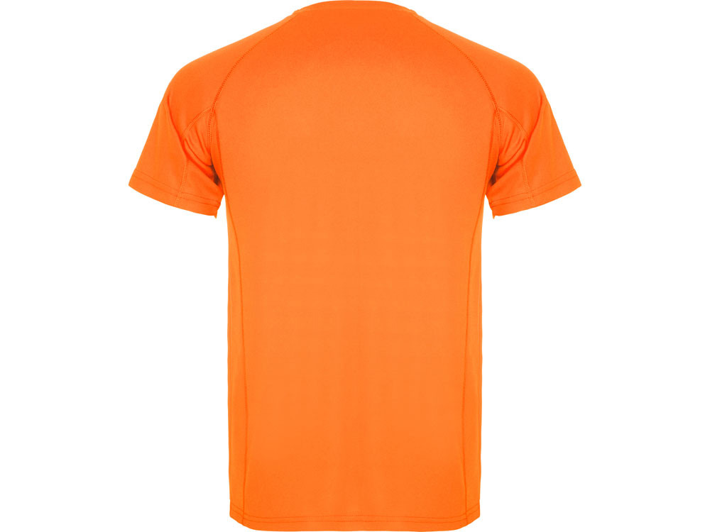 Спортивная футболка Montecarlo детская, неоновый оранжевый