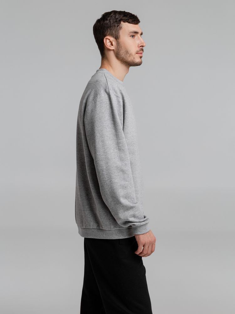 Толстовка Spider 260 серый меланж, размер S