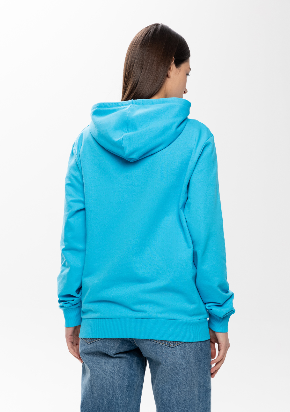 Худи унисекс STAN футер без начёса 260, 23, Бирюзовый,  (32)  (50/L)