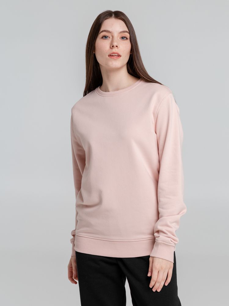 Свитшот унисекс BNC Inspire (Organic), розовый, размер 3XL