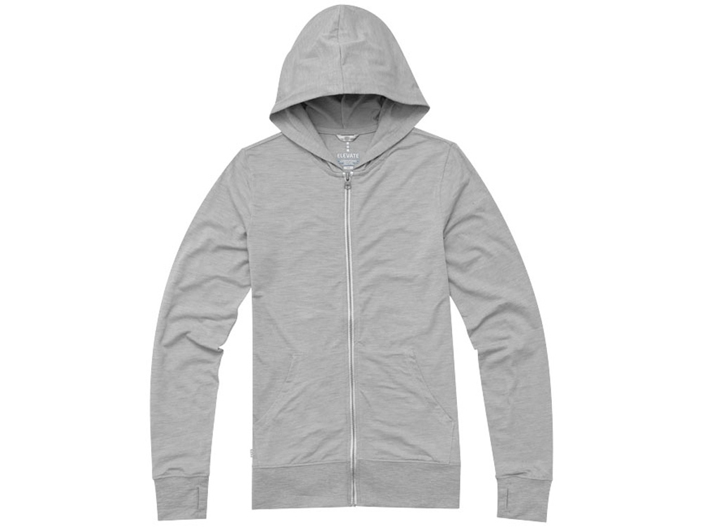 Толстовка Garner женская с капюшоном, серый меланж