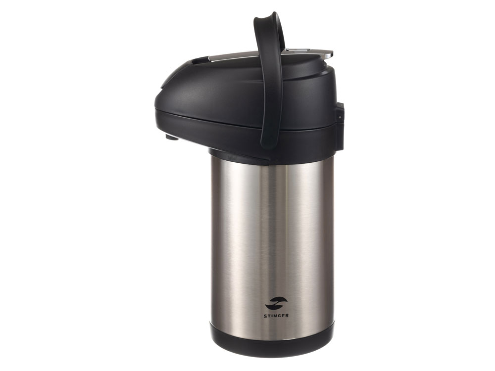 Термос с помпой, 3000 мл с логотипом Stinger | Print Logo