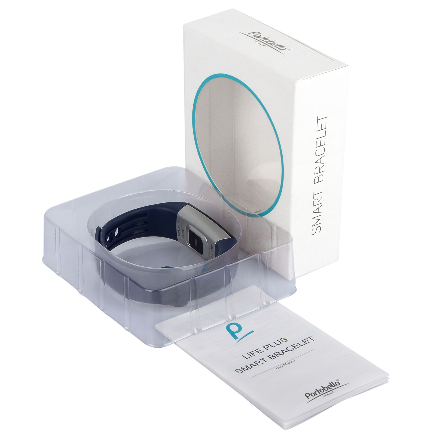 Смарт браслет Life Style, черный фото на сайте Print Logo.