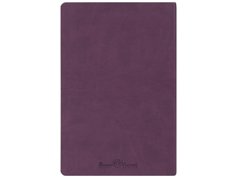 Ежедневник А5 недатированный Megapolis Velvet Flex, фиолетовый