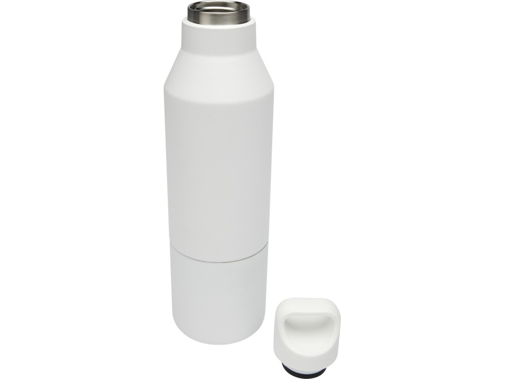 Изолированная бутылка из переработанной нержавеющей стали Odessy объемом 600 мл, белый