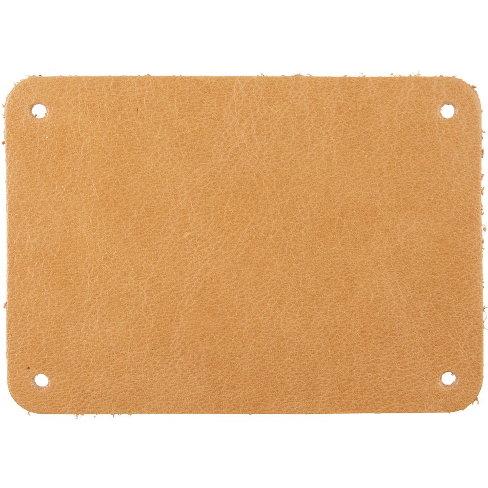 Лейбл кожаный Beta, XL с логотипом  | Print Logo