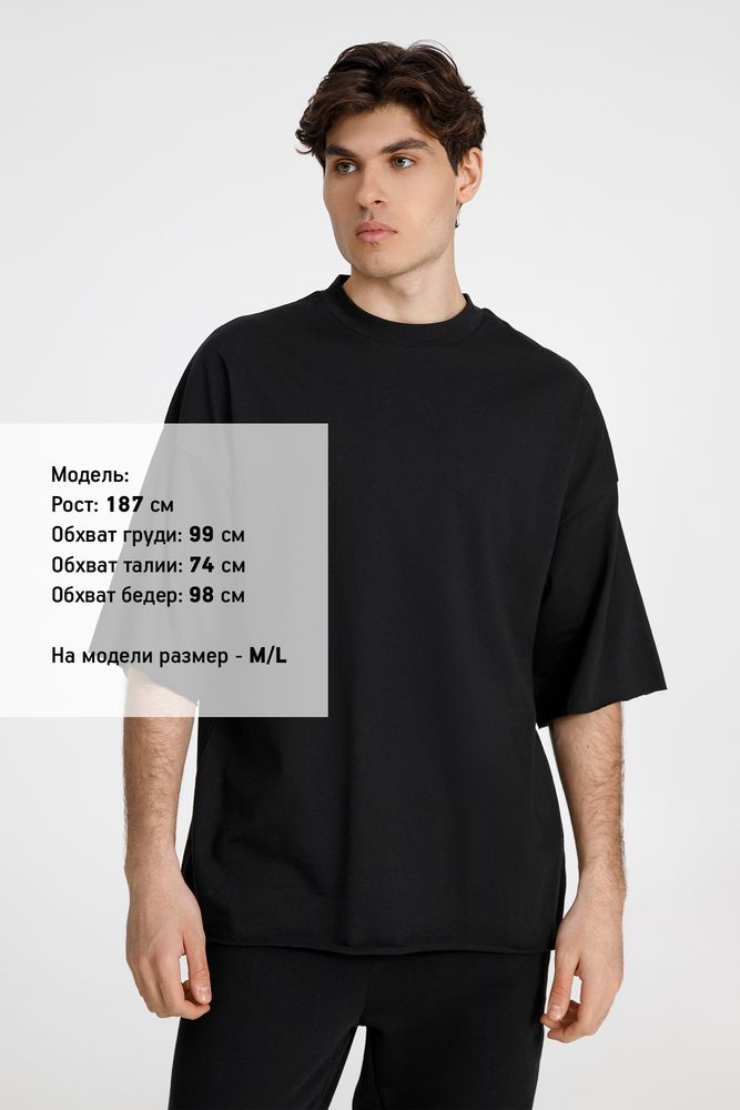 Футболка оверсайз унисекс T9 фото на сайте Print Logo.
