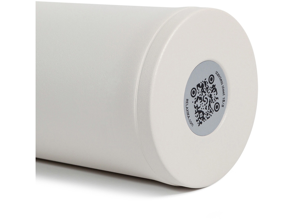 Термокружка Relaxika 701 (0,48 литра), белая (без лого)