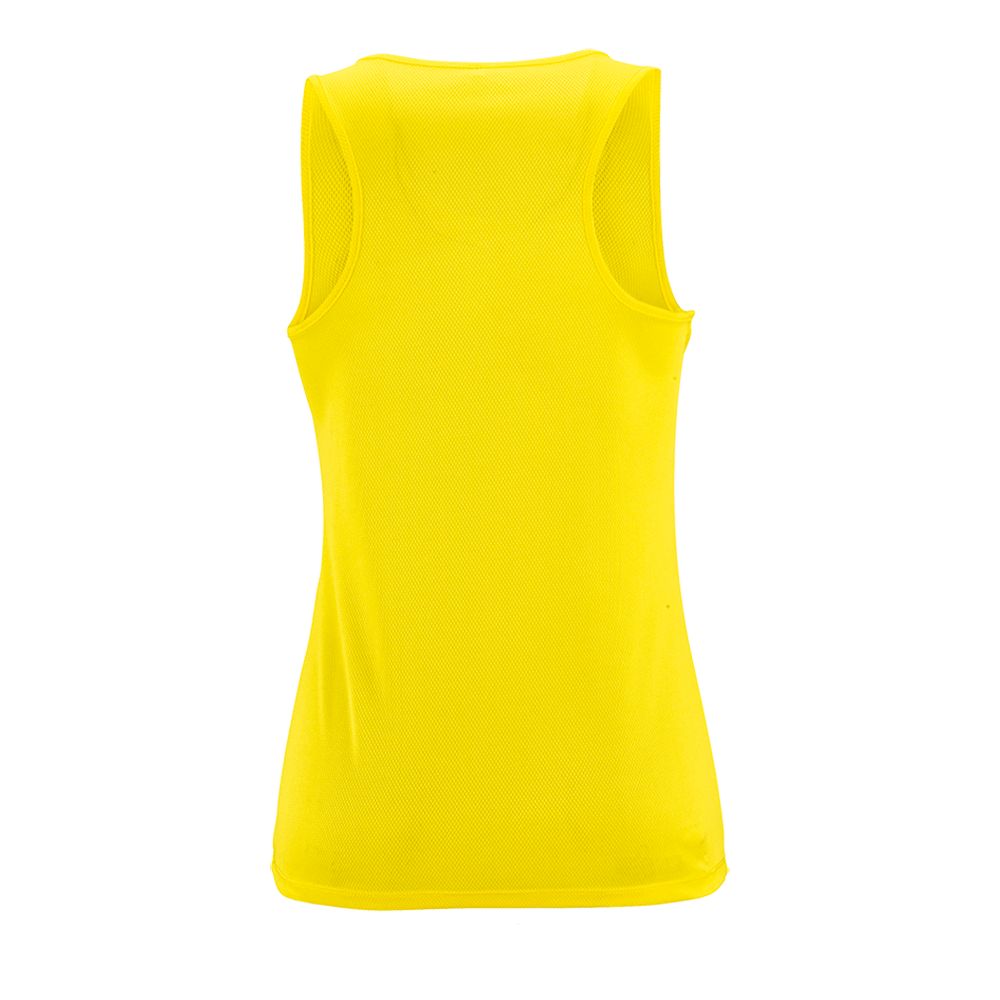 Майка женская Sporty TT Women желтый неон, размер XXL