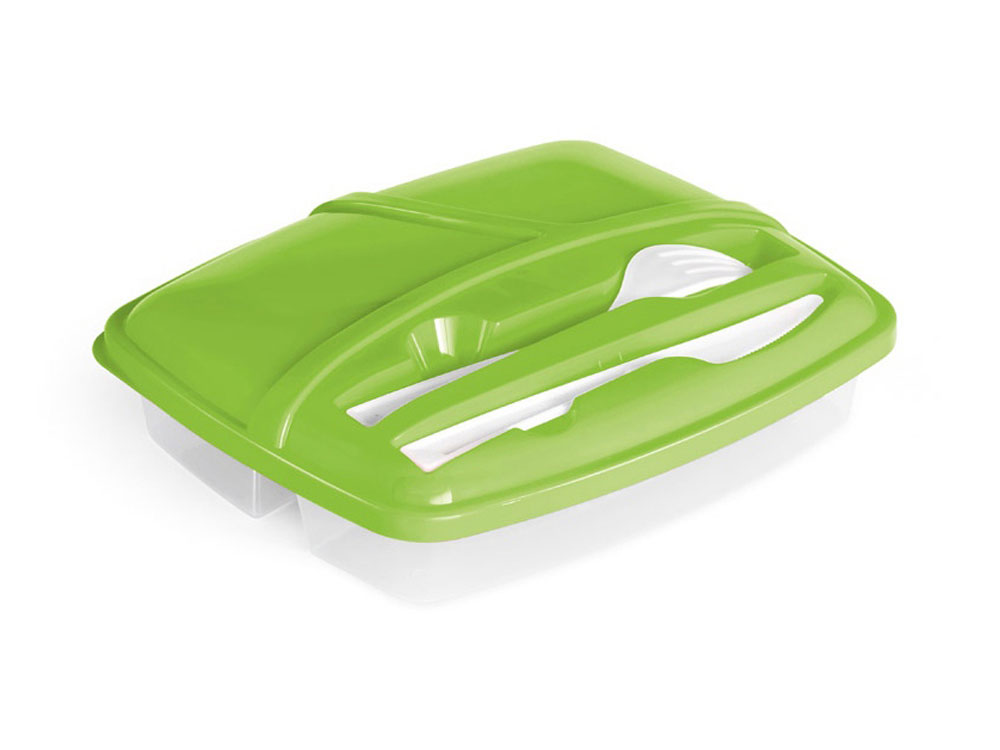 Герметичная пищевая коробка MATTIE с логотипом  | Print Logo