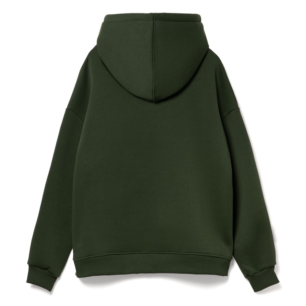 Худи Kulonga Oversize, темно-зеленый хаки, размер XL/XXL