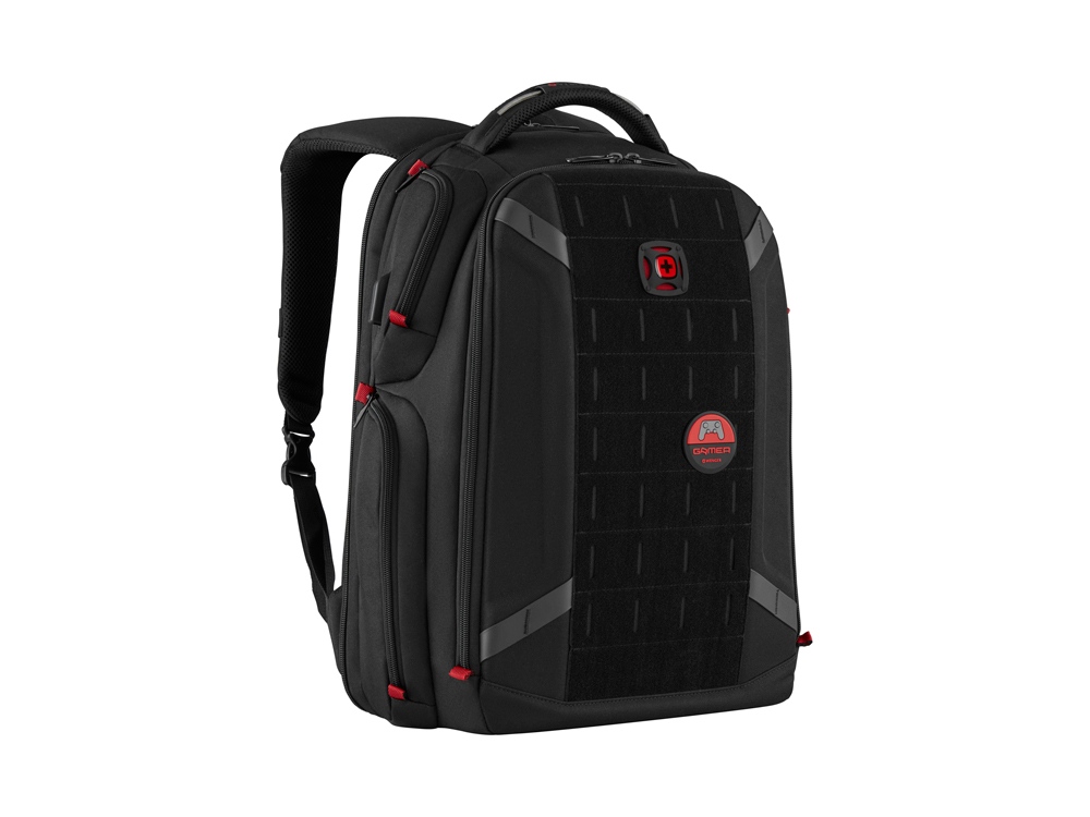 Рюкзак WENGER PlayerOne 17.3, чёрный, 100% полиэстер, 38х26х49 см, 29 л