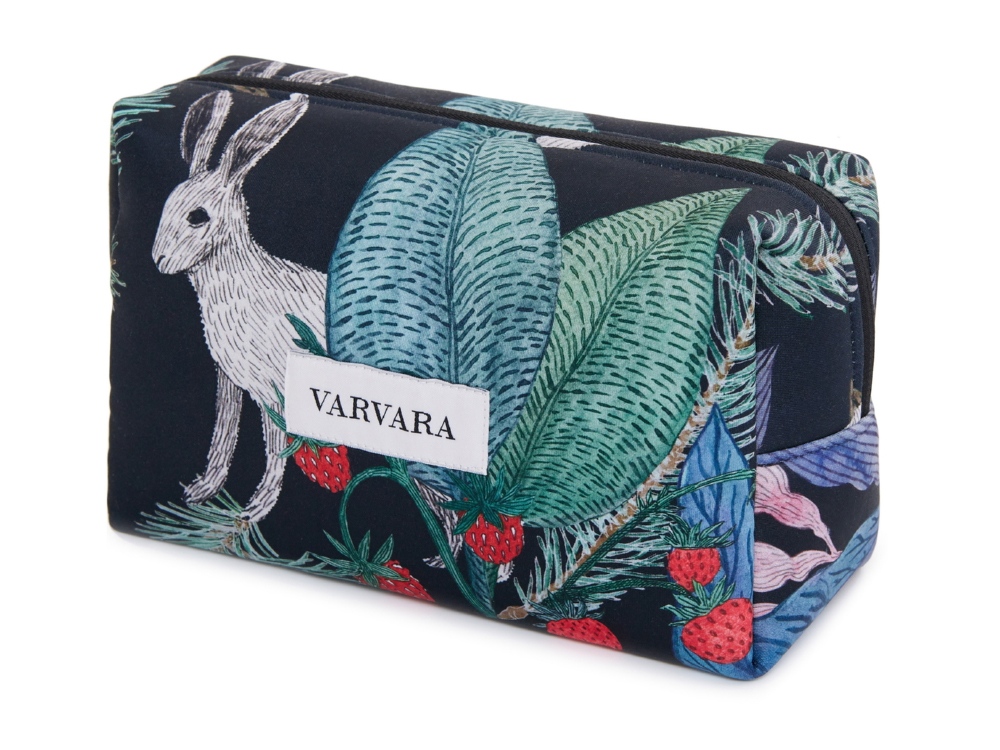Косметичка Зайцы с логотипом Varvara | Print Logo