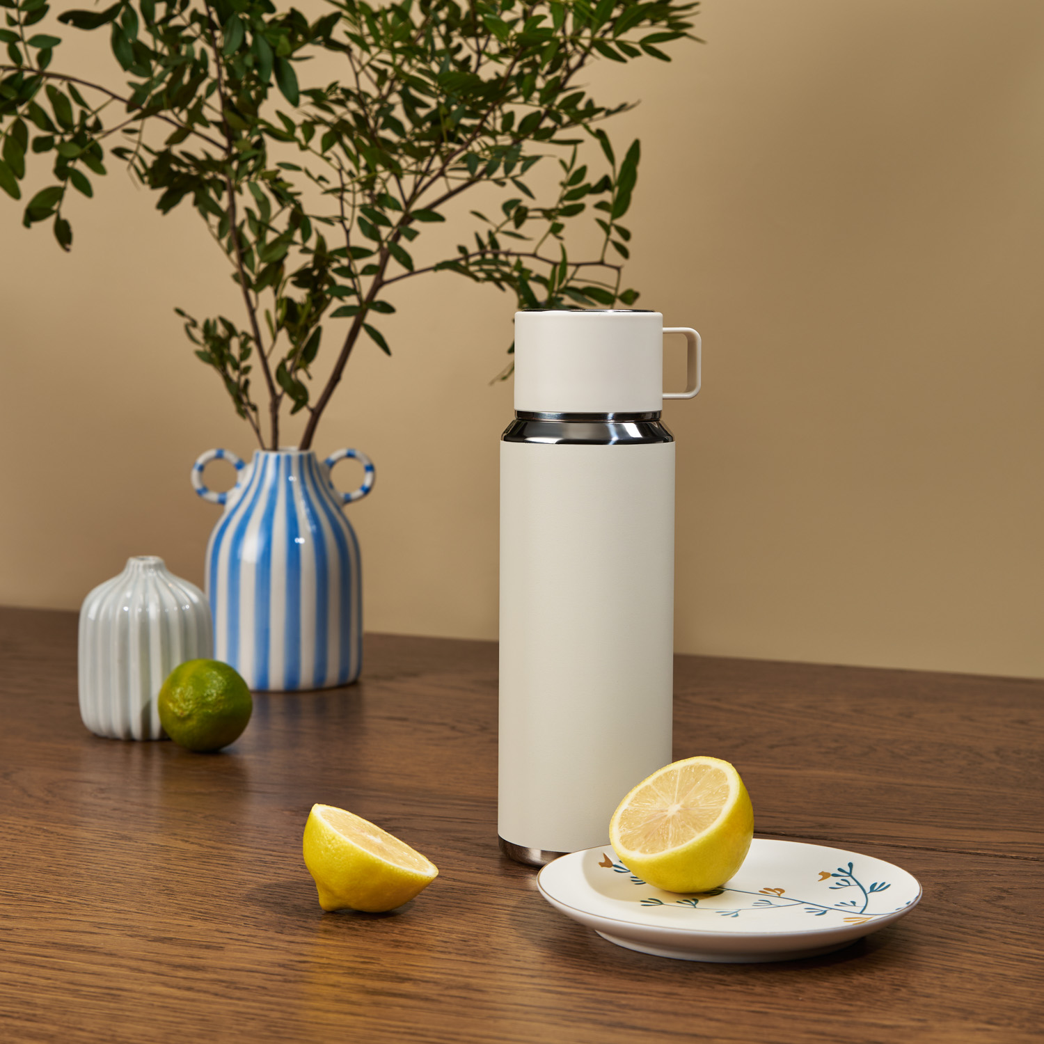 Термос Осло, бежевый