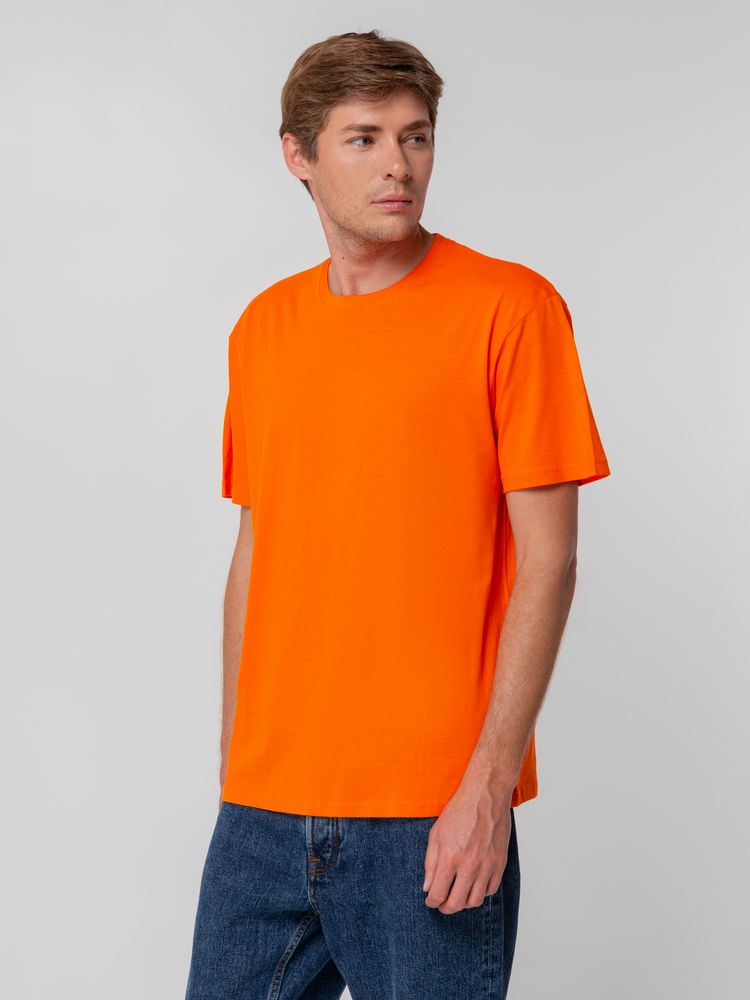 Футболка унисекс T-bolka 140, оранжевая, размер XL