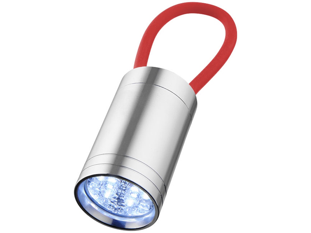 Фонарик Vela со светящимся ремешком с логотипом  | Print Logo