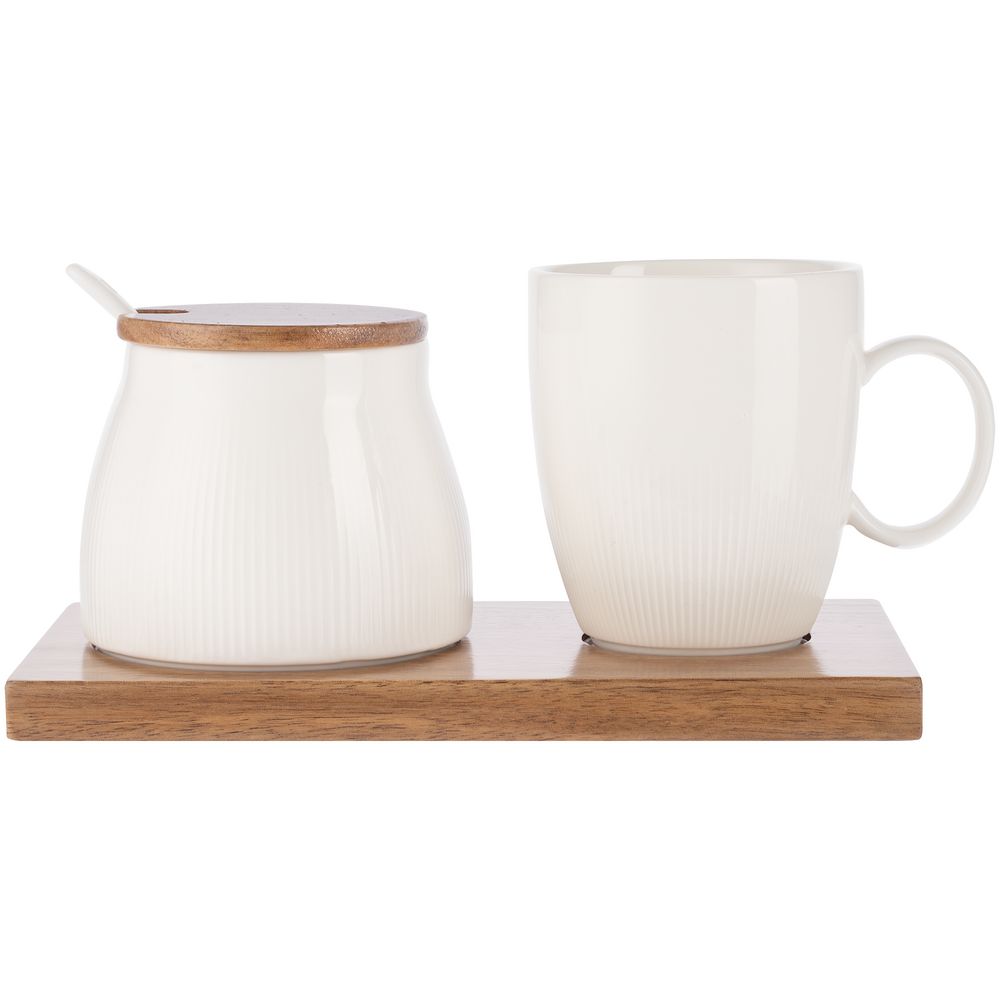 Набор Piacente: сахарница и кружка фото на сайте Print Logo.