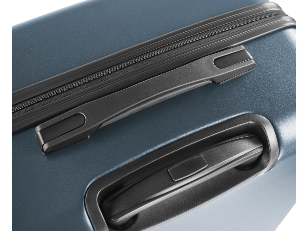 Чемодан BUGATTI КАЛЛИСТО | KALLISTO, синий, АБС-пластик, 44,5х26х63,5 см, 65 л