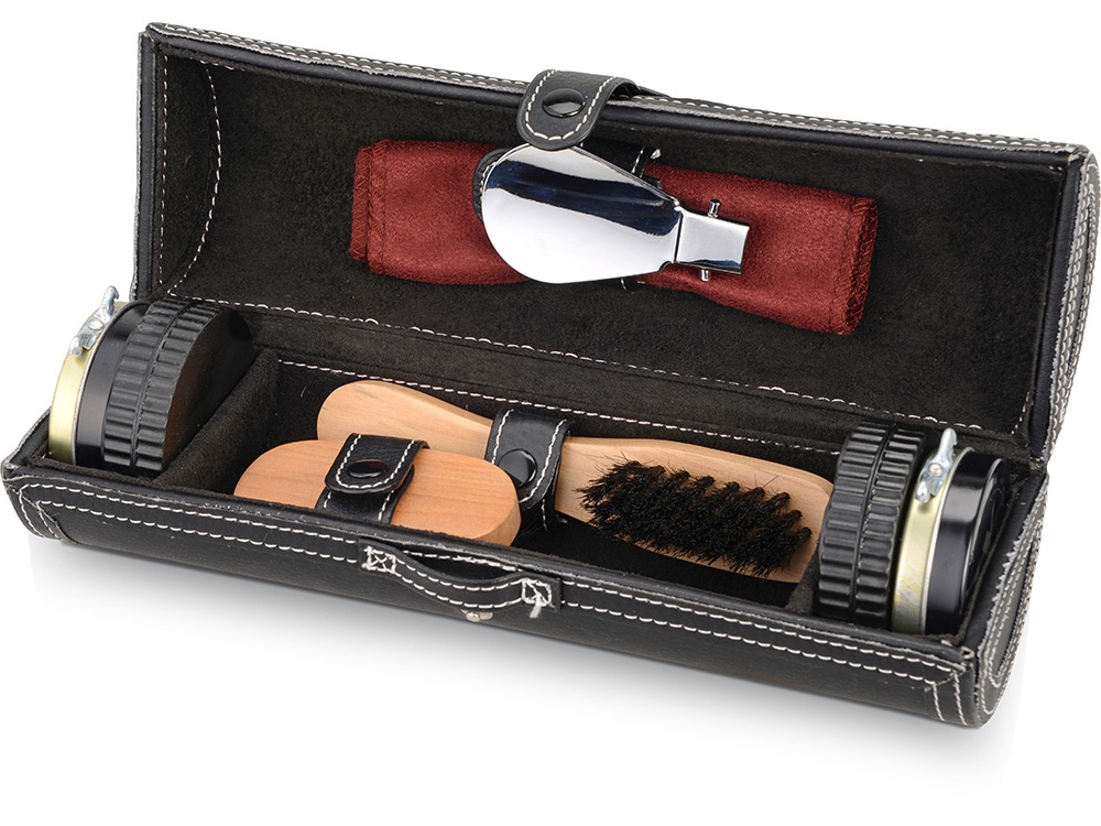 Набор для чистки обуви Сапфир, черный (Р)