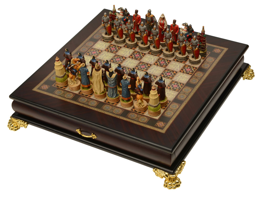 Шахматы Иван Грозный с логотипом  | Print Logo