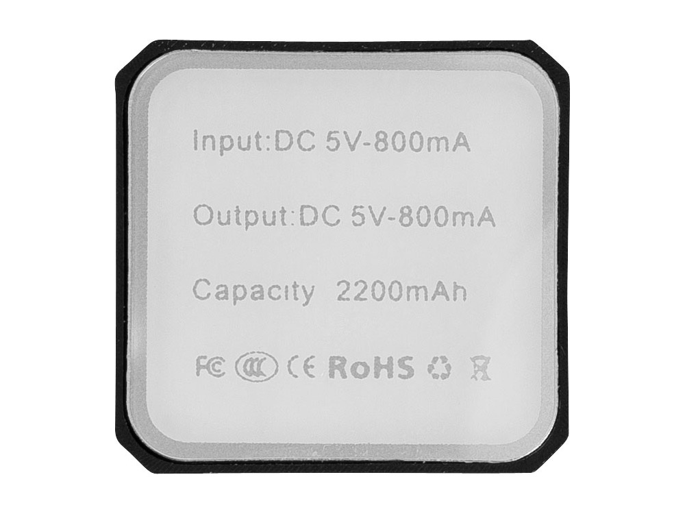 Портативное зарядное устройство Volt, черный