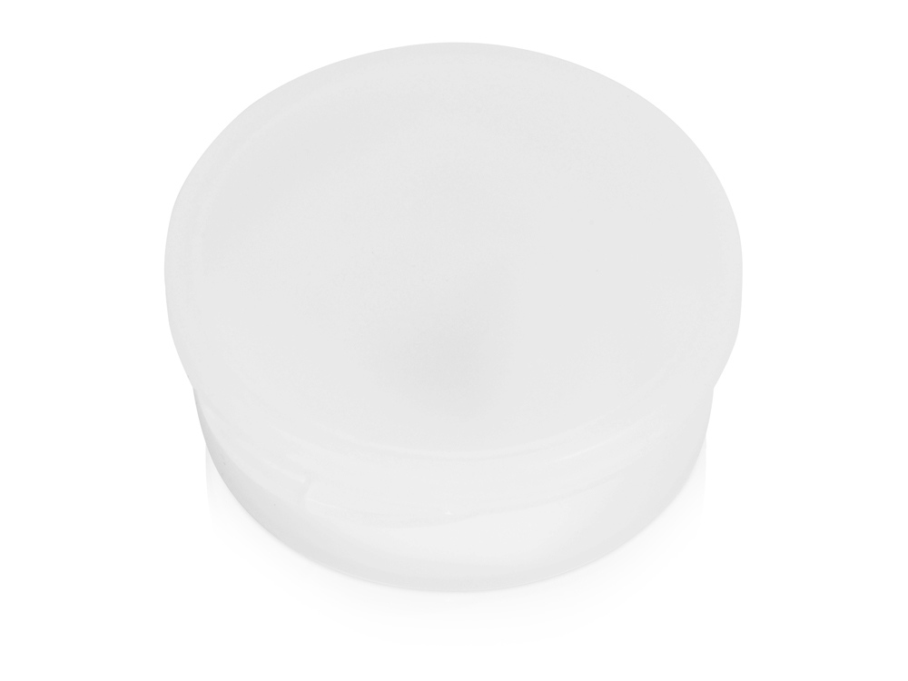 Силиконовая трубочка Fresh в пластиковом кейсе, белый