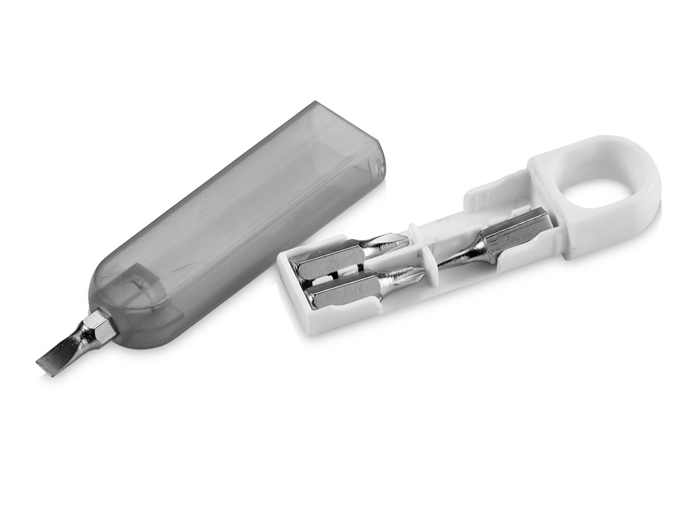 Набор отверток Forza  4 в 1, черный/белый