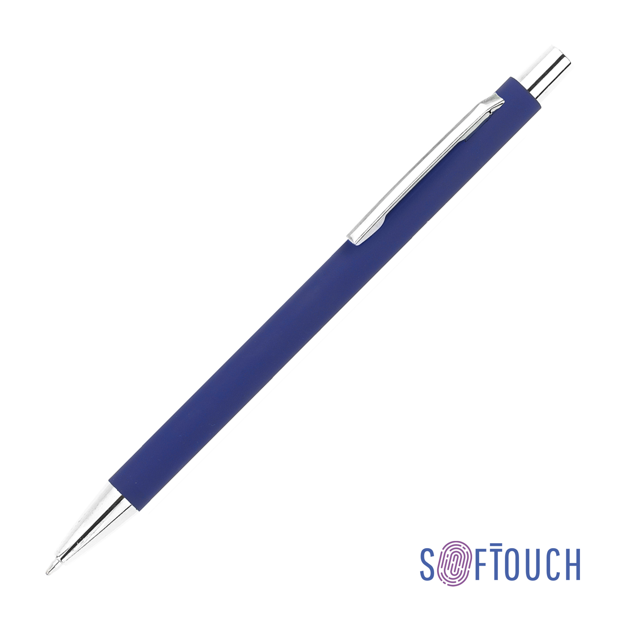 Ручка шариковая "Trade", покрытие soft touch, белый