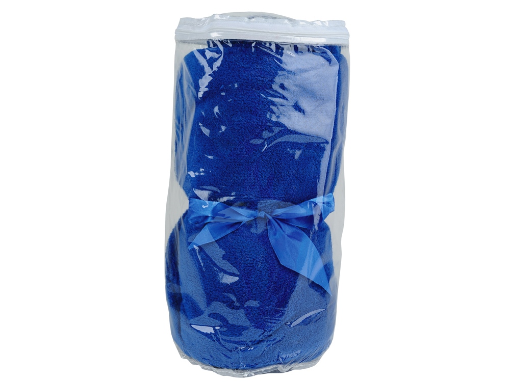 Плед в чехле Уют, синий