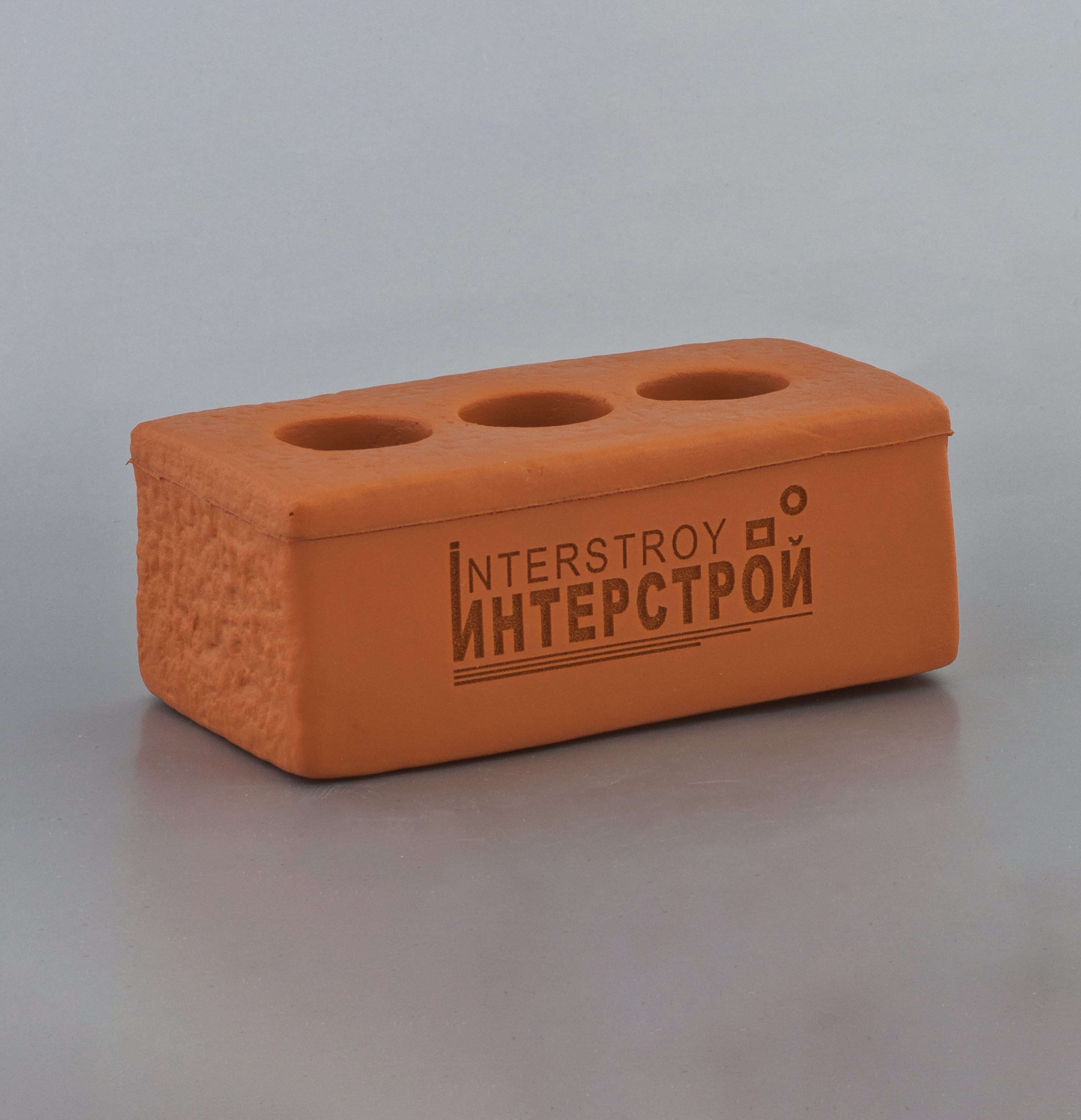 Антистресс "Кирпич", коричневый