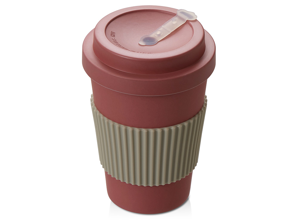 Термокружка из натуральных волокон Muffin с логотипом  | Print Logo