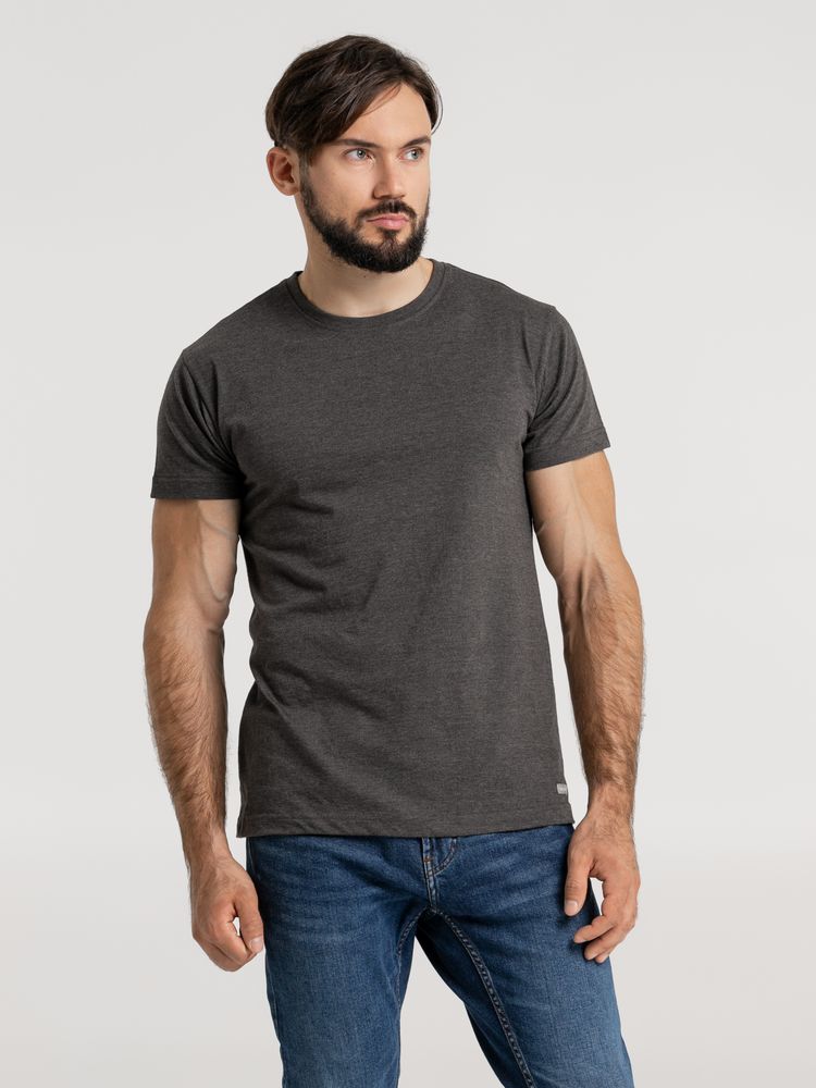 Футболка Firm Wear черный меланж, размер XL