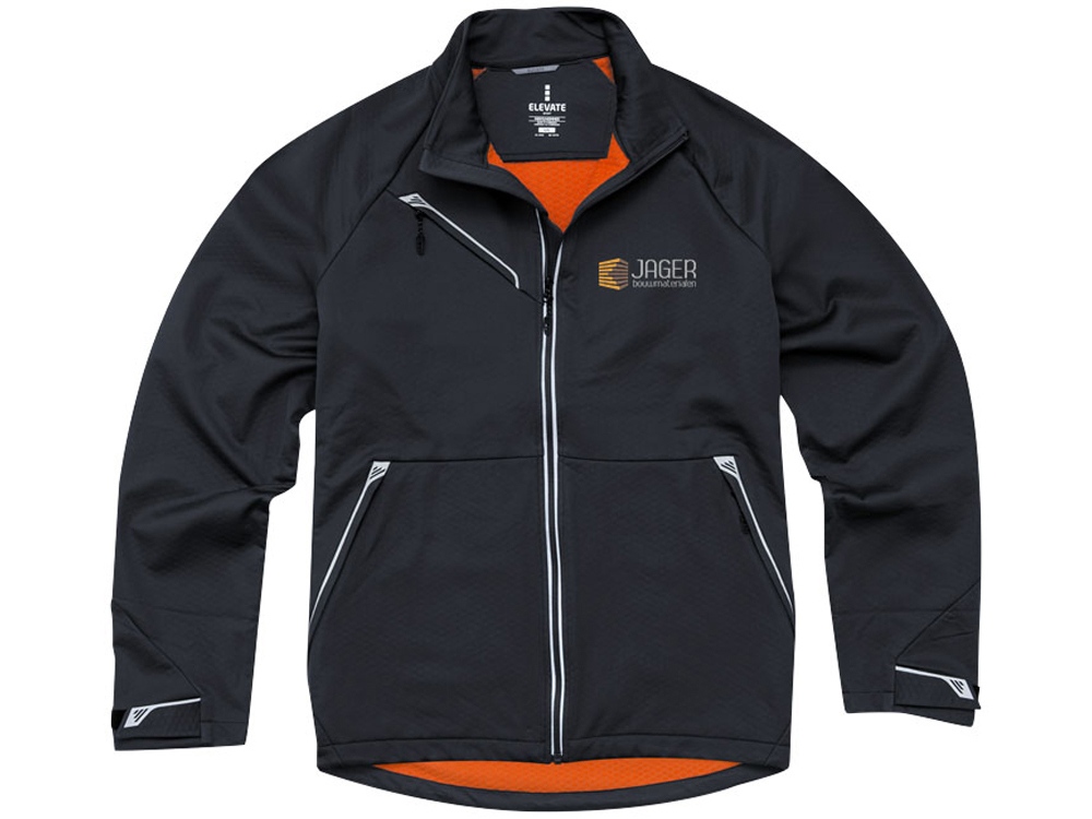 Куртка софтшел Kaputar мужская, темно-серый