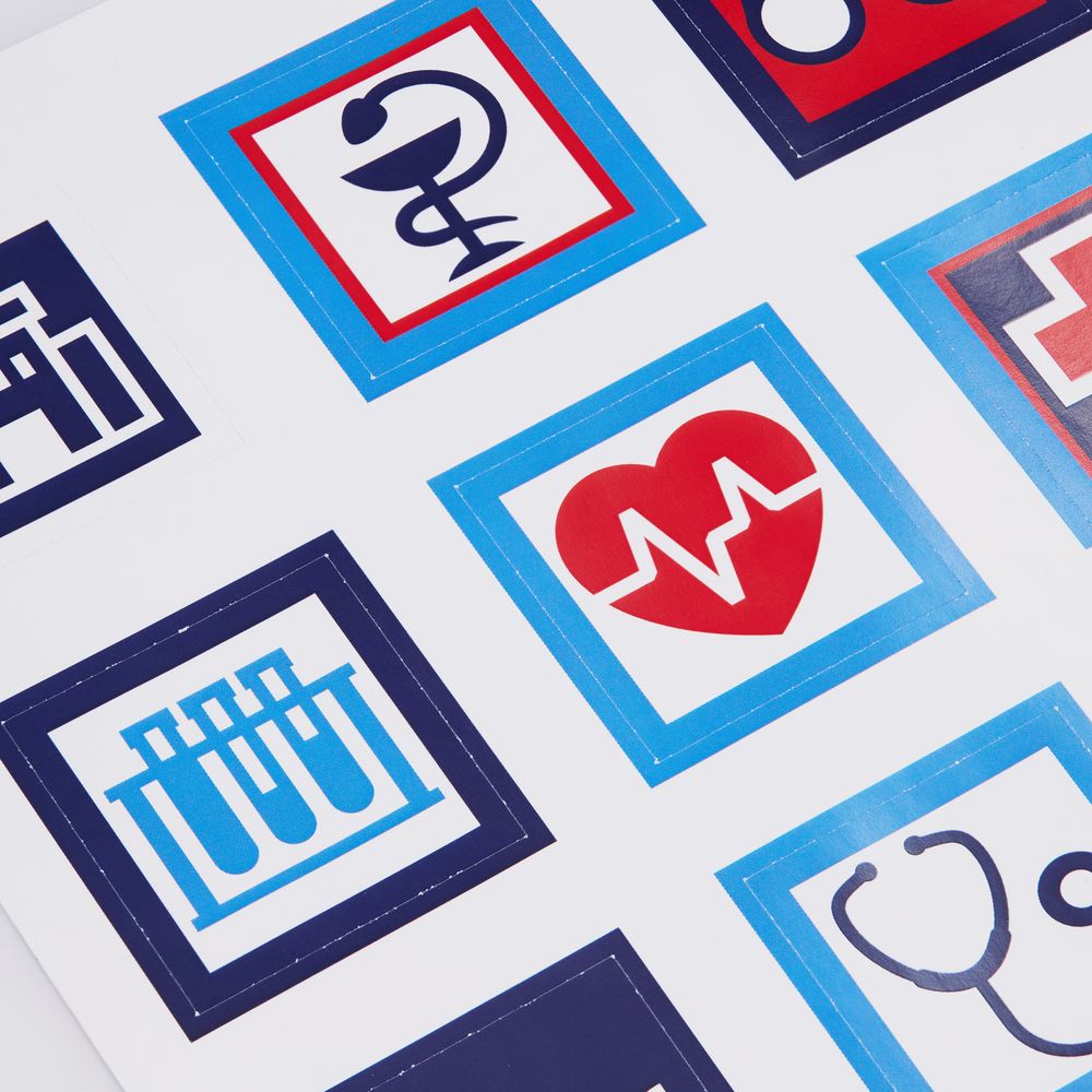 Стикерпак бумажный Industry