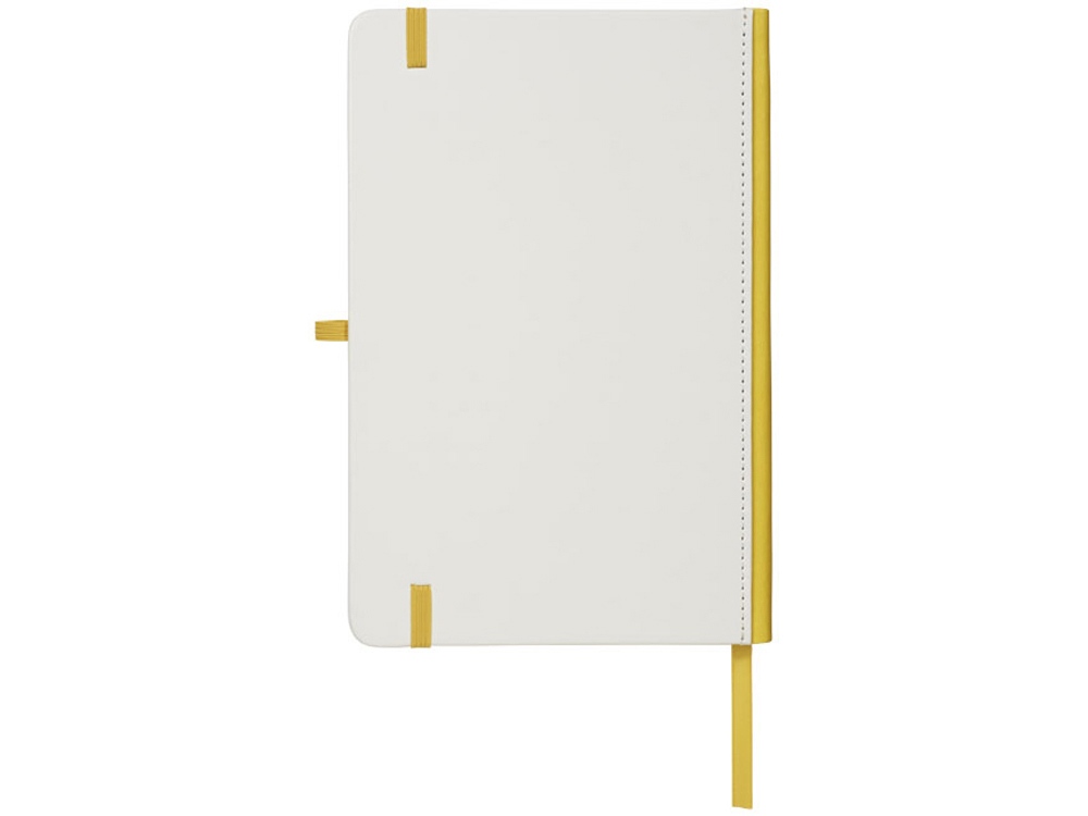 Блокнот А5 Solid, белый/желтый