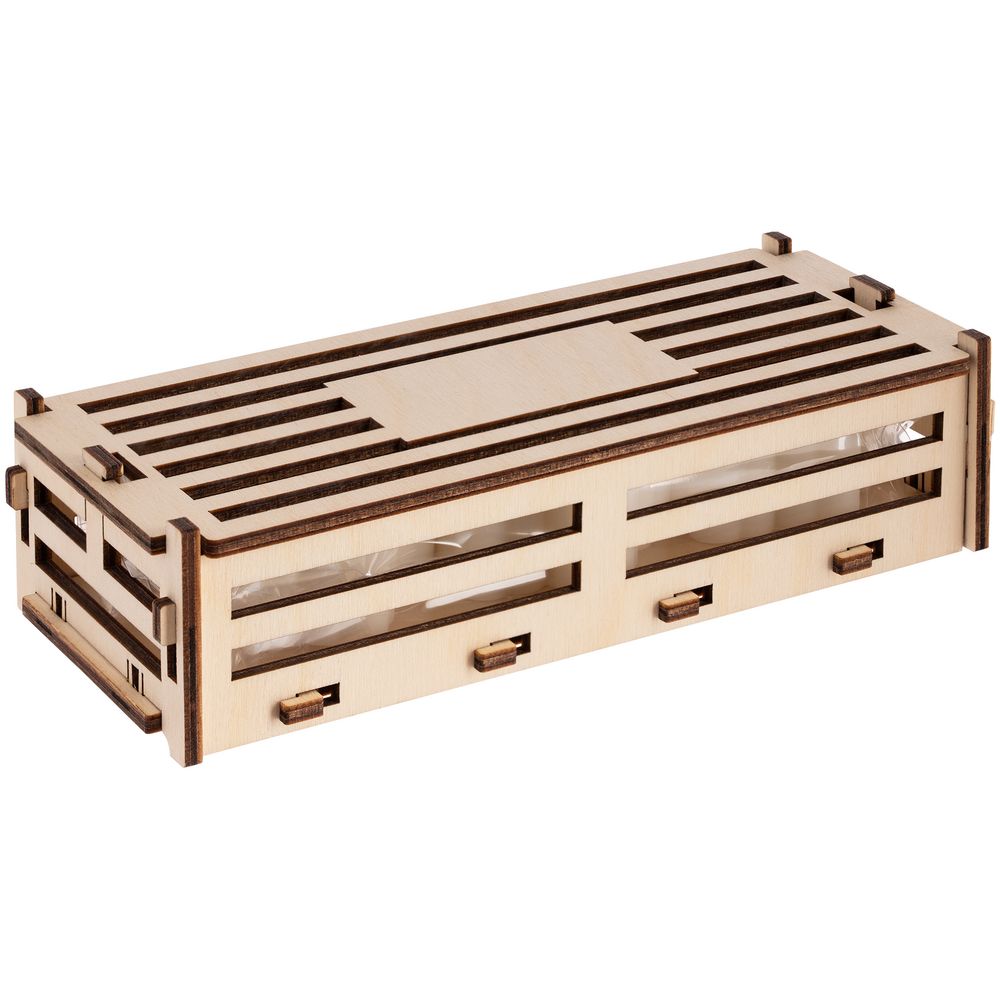 Набор свечей Snowlight — пример нанесения логотипа (сделано в России) | Print Logo