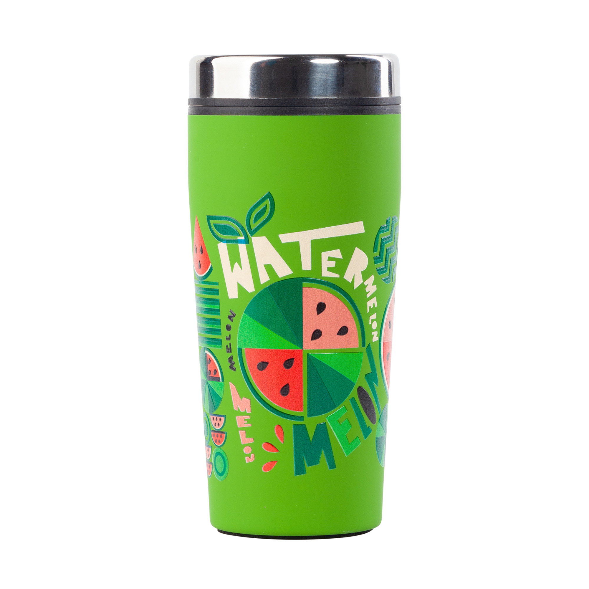 Термостакан "Европа" 500 мл, покрытие soft touch, фиолетовый