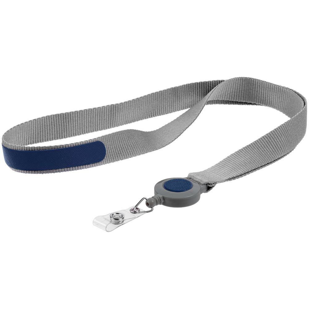 Лента для бейджа с ретрактором Devon с логотипом  | Print Logo